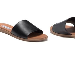 Steve Madden Kailey Slide in Black. Size 8. Brand New.